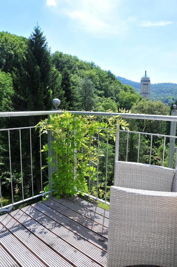 Stadt- Naturnah, Traumblick Und Balkon Baden-Baden Esterno foto