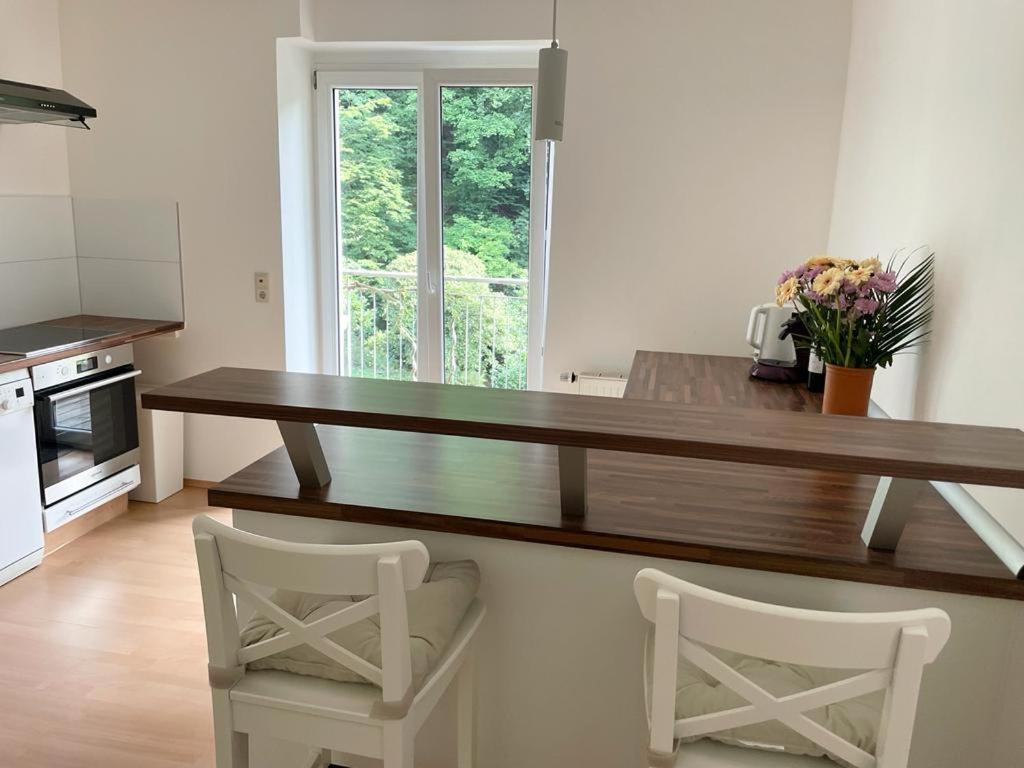 Stadt- Naturnah, Traumblick Und Balkon Baden-Baden Esterno foto