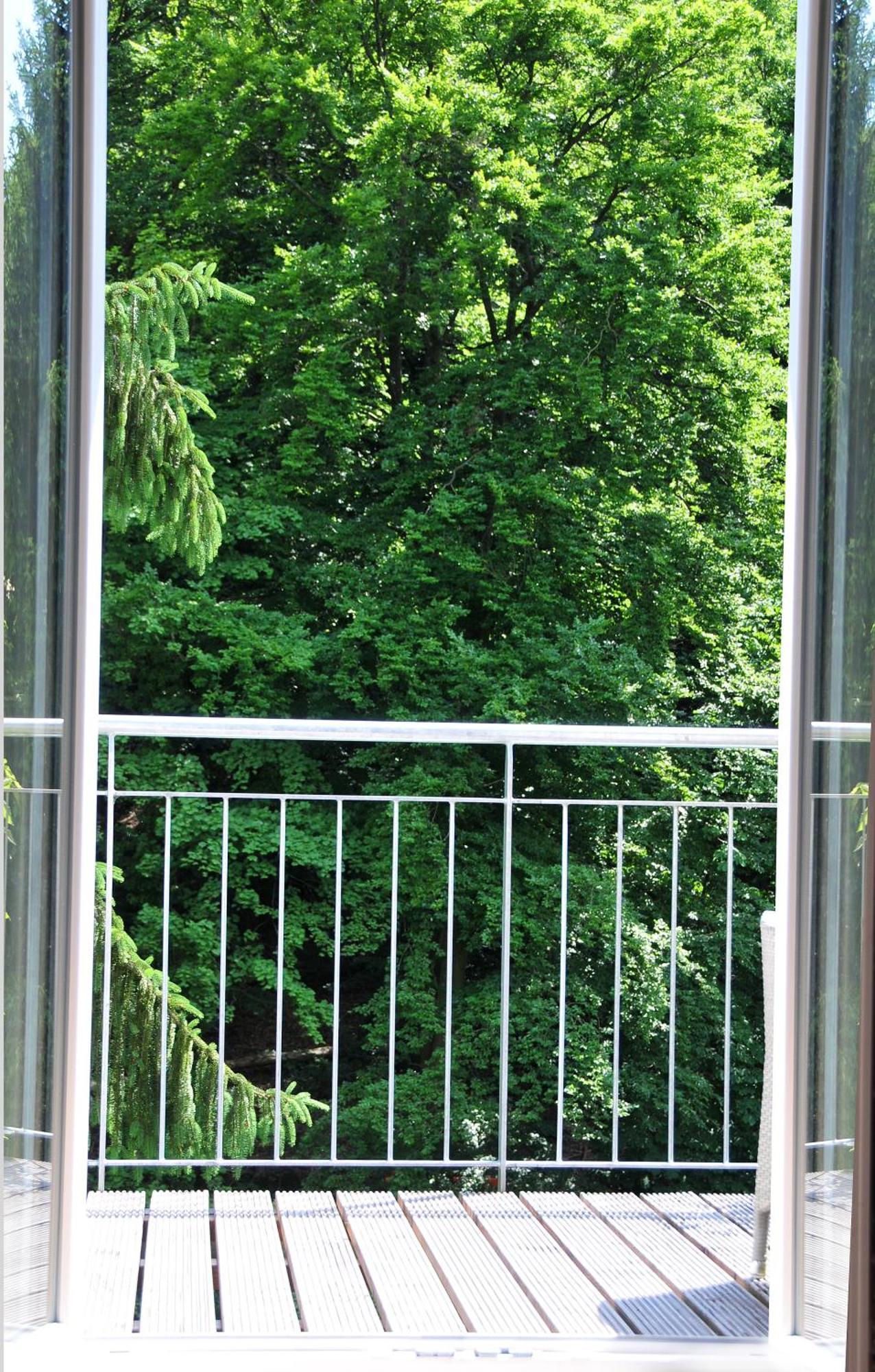 Stadt- Naturnah, Traumblick Und Balkon Baden-Baden Esterno foto
